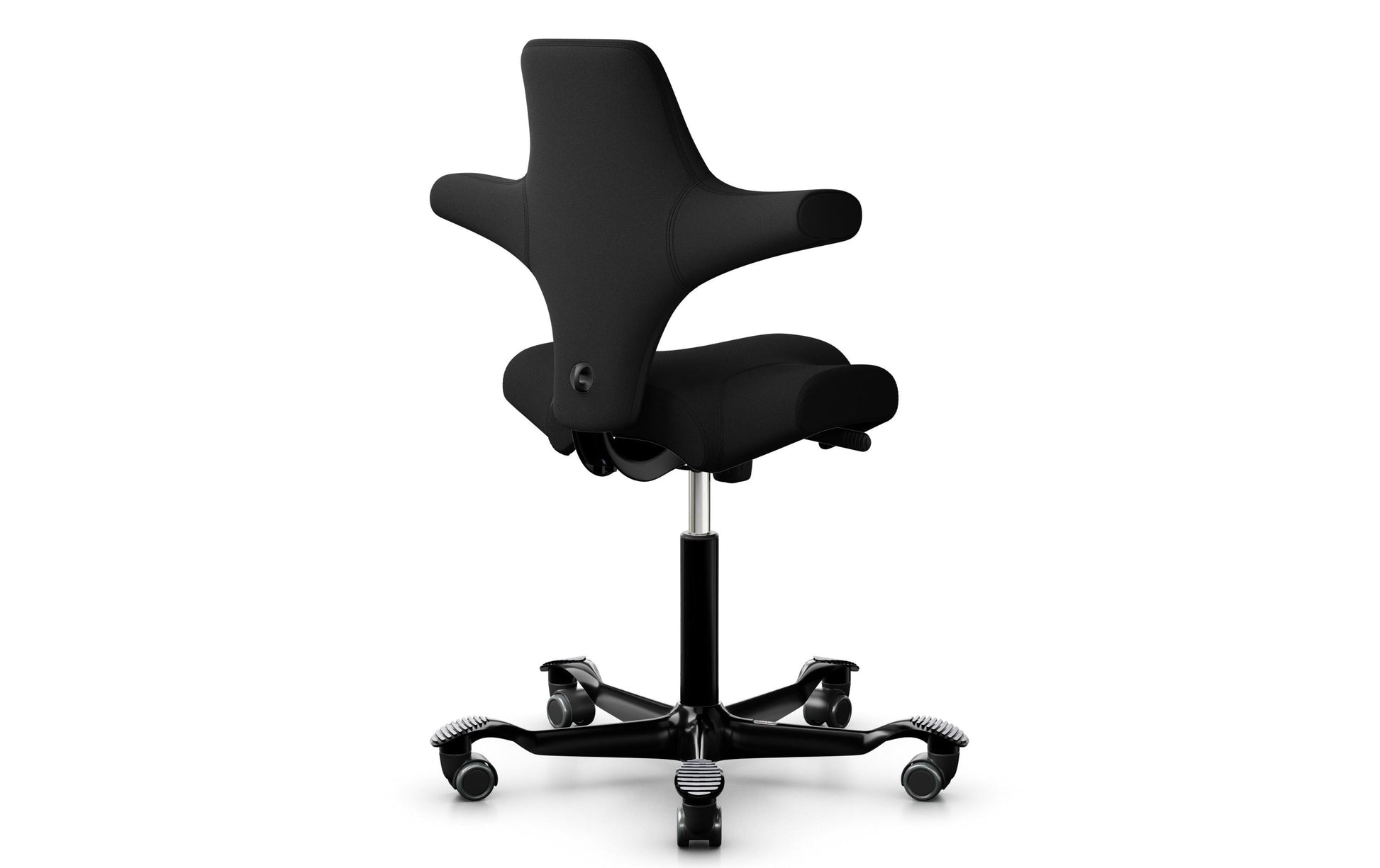 HÅG Bürostuhl Capisco 8106 – Sitzhöhe 48,5–66 cm, 110 kg, schwarz