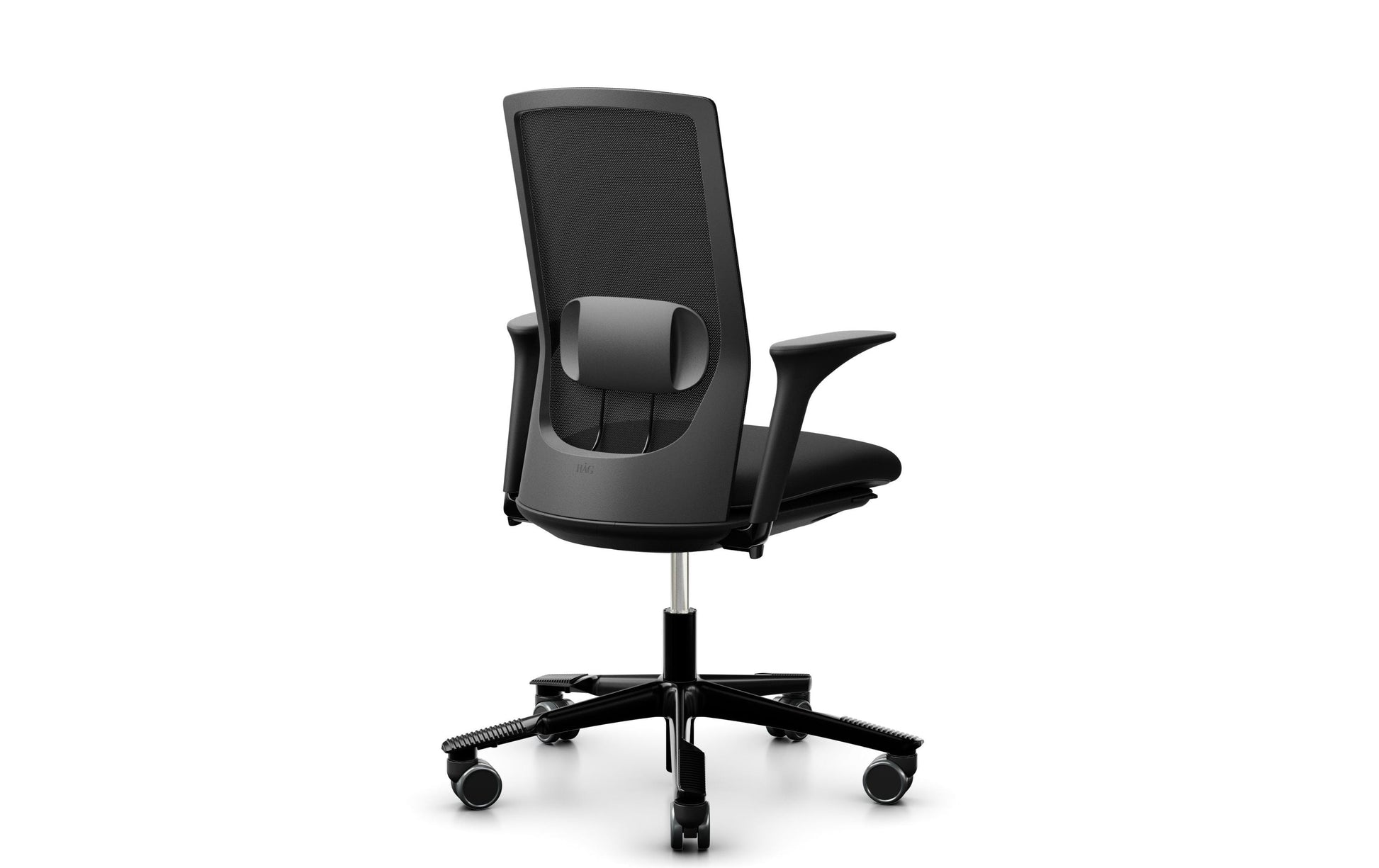 HÅG Bürostuhl Futu Mesh 1100 – 46 × 46 × 60 cm, 110 kg, schwarz