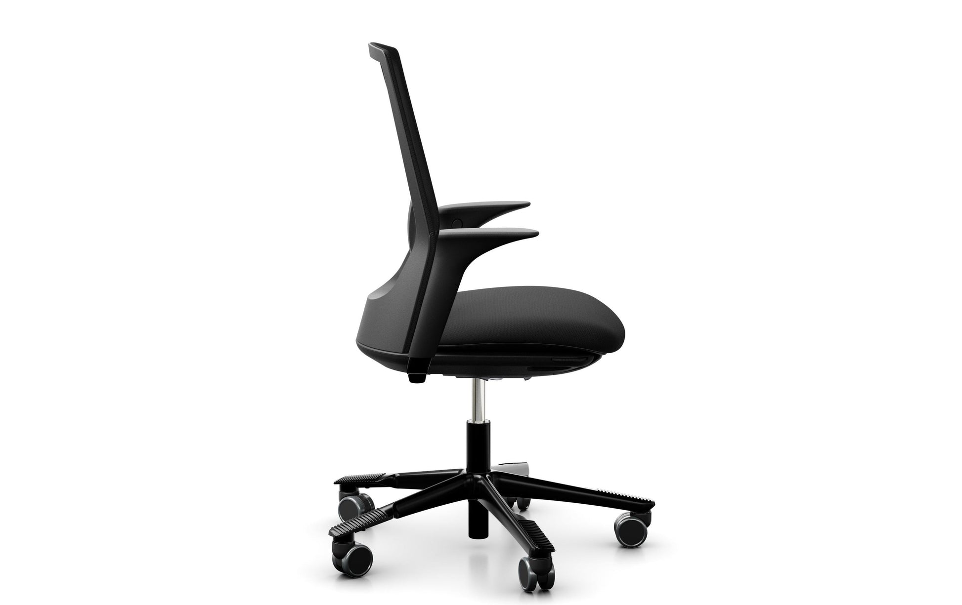 HÅG Bürostuhl Futu Mesh 1100 – 46 × 46 × 60 cm, 110 kg, schwarz