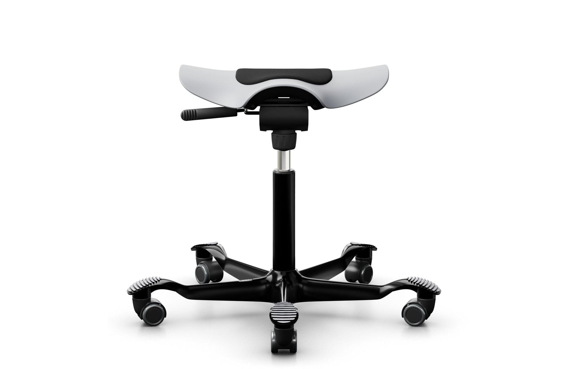 HÅG Hocker Capisco Puls 8001 – 45–62 cm, 110 kg, schwarz