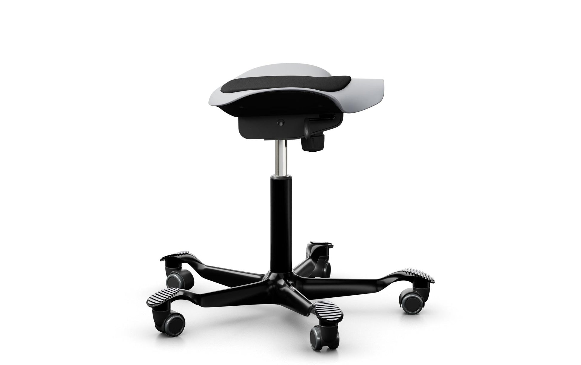 HÅG Hocker Capisco Puls 8001 – 45–62 cm, 110 kg, schwarz