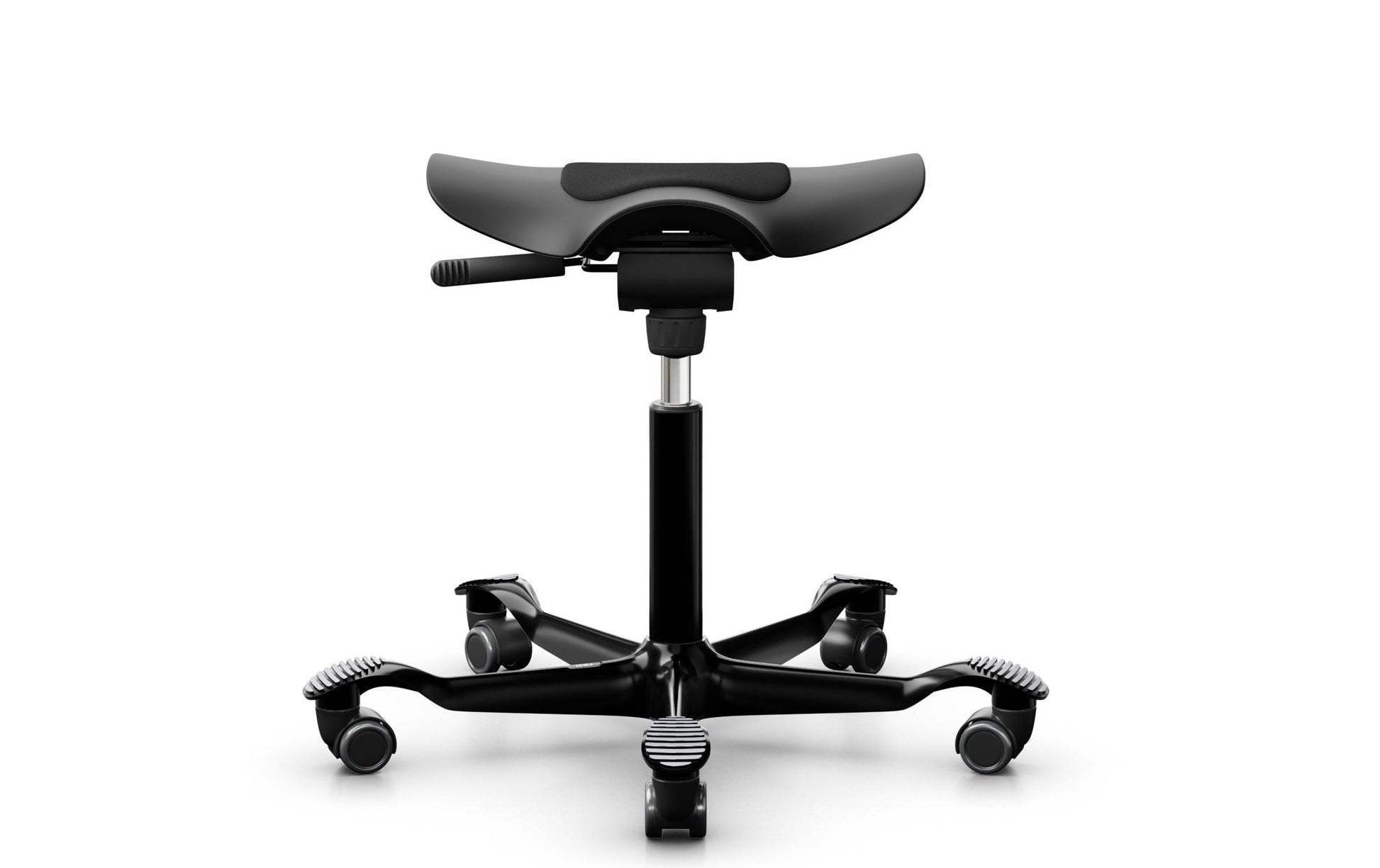 HÅG Hocker Capisco Puls 8001 – Sitzhöhe 45–62 cm, 110 kg, schwarz