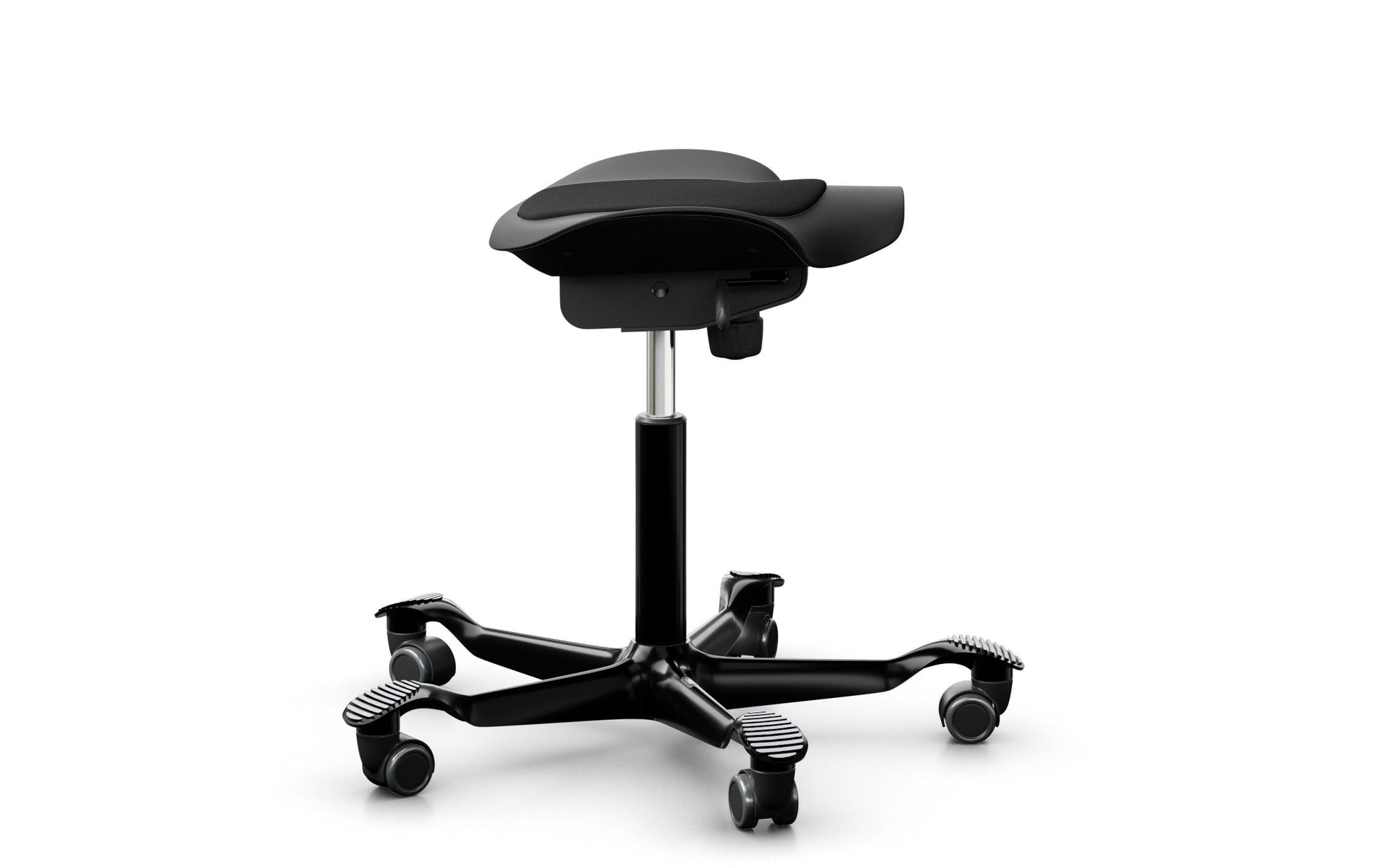 HÅG Hocker Capisco Puls 8001 – Sitzhöhe 45–62 cm, 110 kg, schwarz