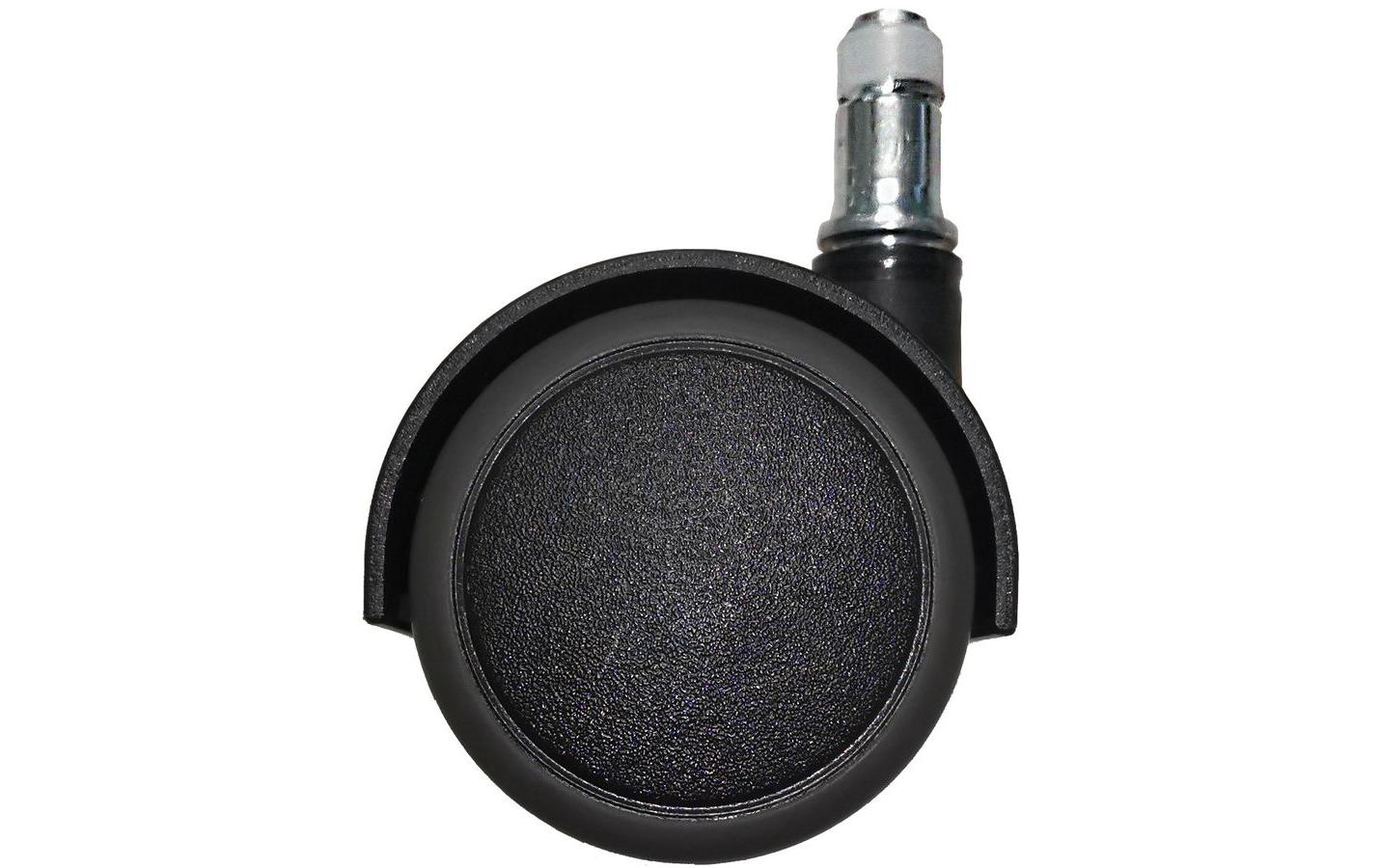 Giroflex Stuhlrollen-Set – Universalrollen – für harte Böden – Schwarz, Ø 5 cm
