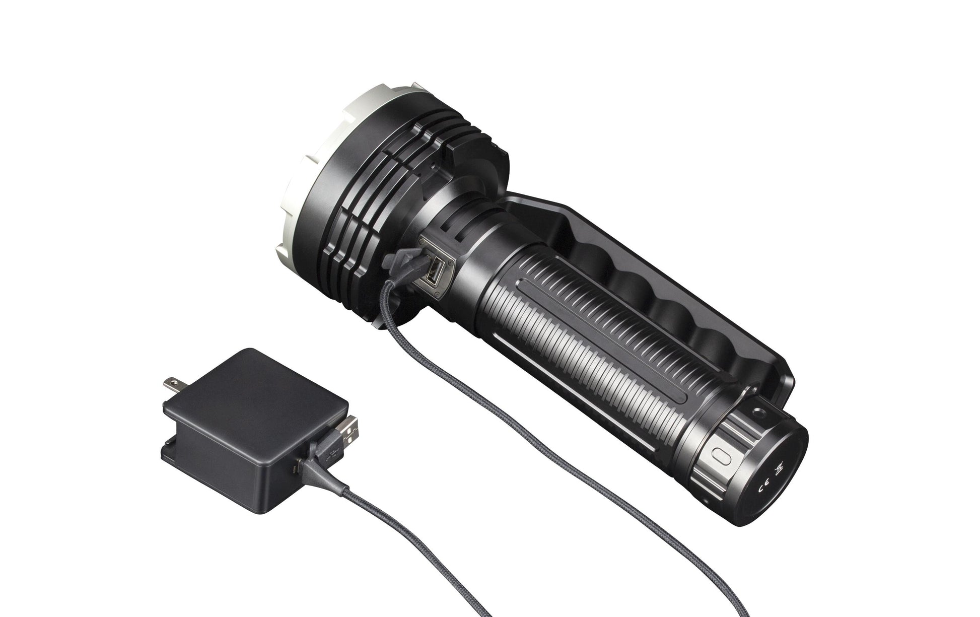 Fenix Taschenlampe LR80R – 18000 lm, 1130 m, USB, Akku 12000 mAh – Schwarz