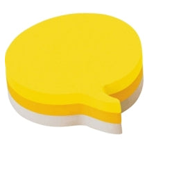 Post-it Haftnotizen – 70×70 mm – Sprechblase – Mehrfarbig, 3×75 Blatt, PEFC