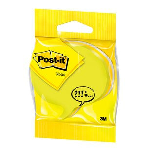 Post-it Haftnotizen – 70×70 mm – Sprechblase – Mehrfarbig, 3×75 Blatt, PEFC