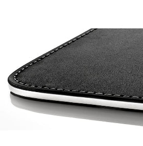 Sigel Schreibunterlage – Weiss/Schwarz – 600 × 6 mm – Kunstleder, rutschfest