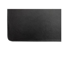 Sigel Schreibunterlage – Weiss/Schwarz – 600 × 6 mm – Kunstleder, rutschfest