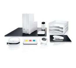 Sigel Schreibunterlage – Weiss/Schwarz – 600 × 6 mm – Kunstleder, rutschfest