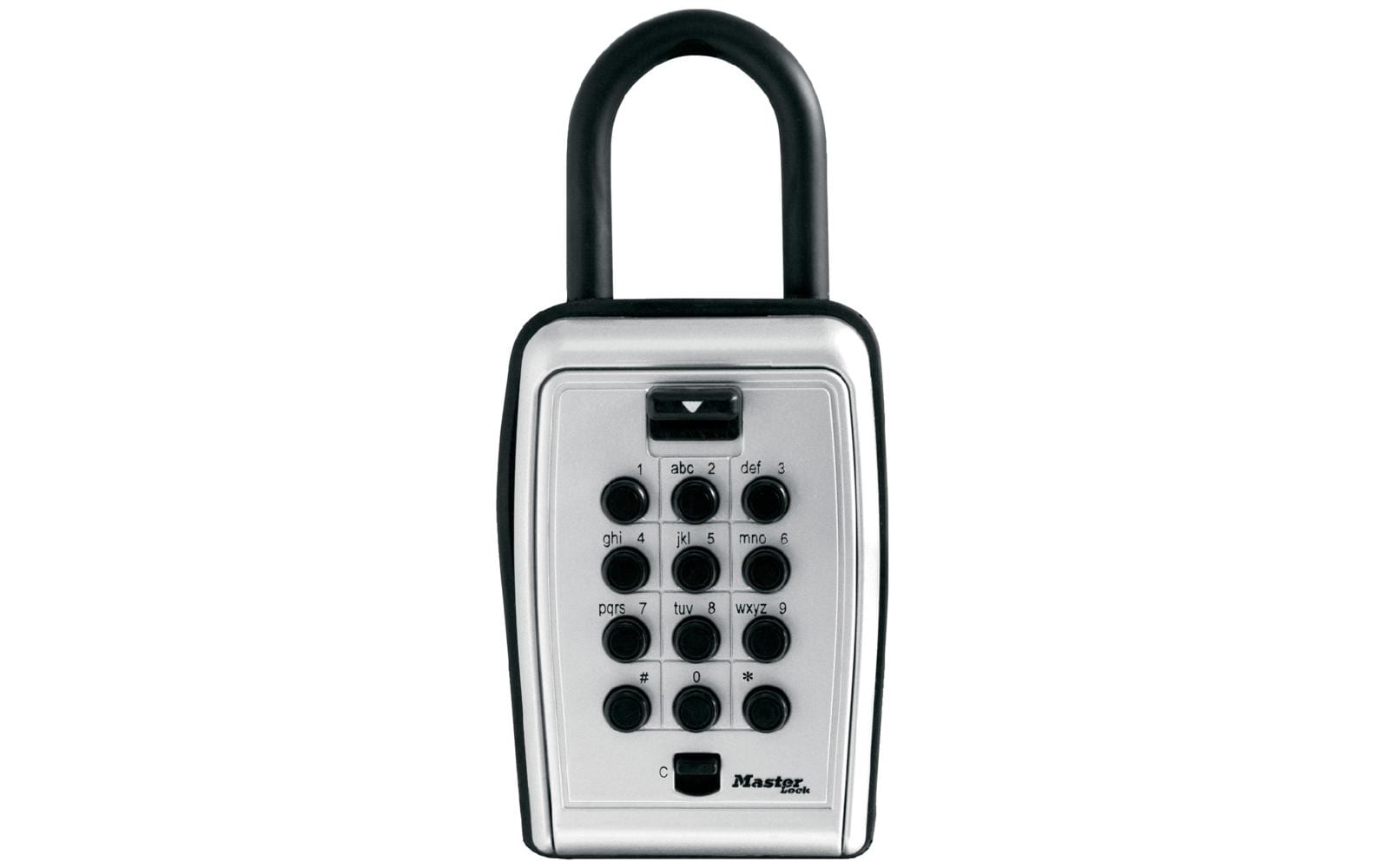 MASTER LOCK 5422EURD – Schlüsseldepot, Zahlenschloss, Metall, Silber, 79 × 52 × 175 mm