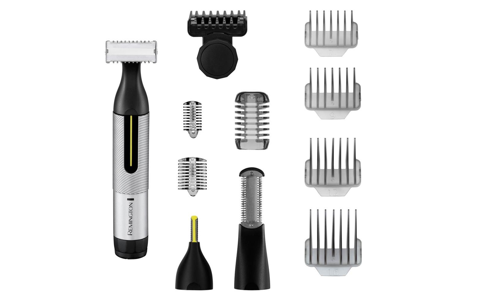 Remington Bartschneider HG5000 Omniblade – Akkubetrieb, bis 60 min Laufzeit, 0,15–9 mm, nass/trocken – Silber
