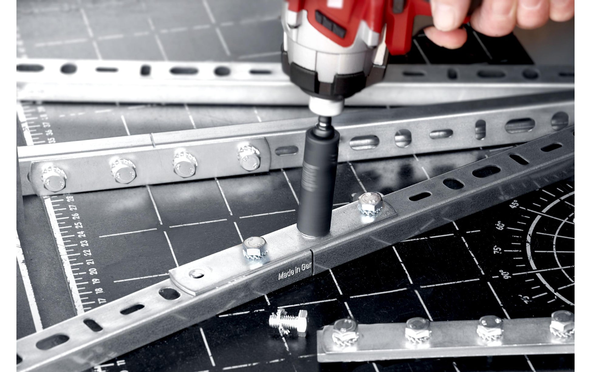 Einhell Impact – Schrauberbit-Set PZ, 39-teilig, Box