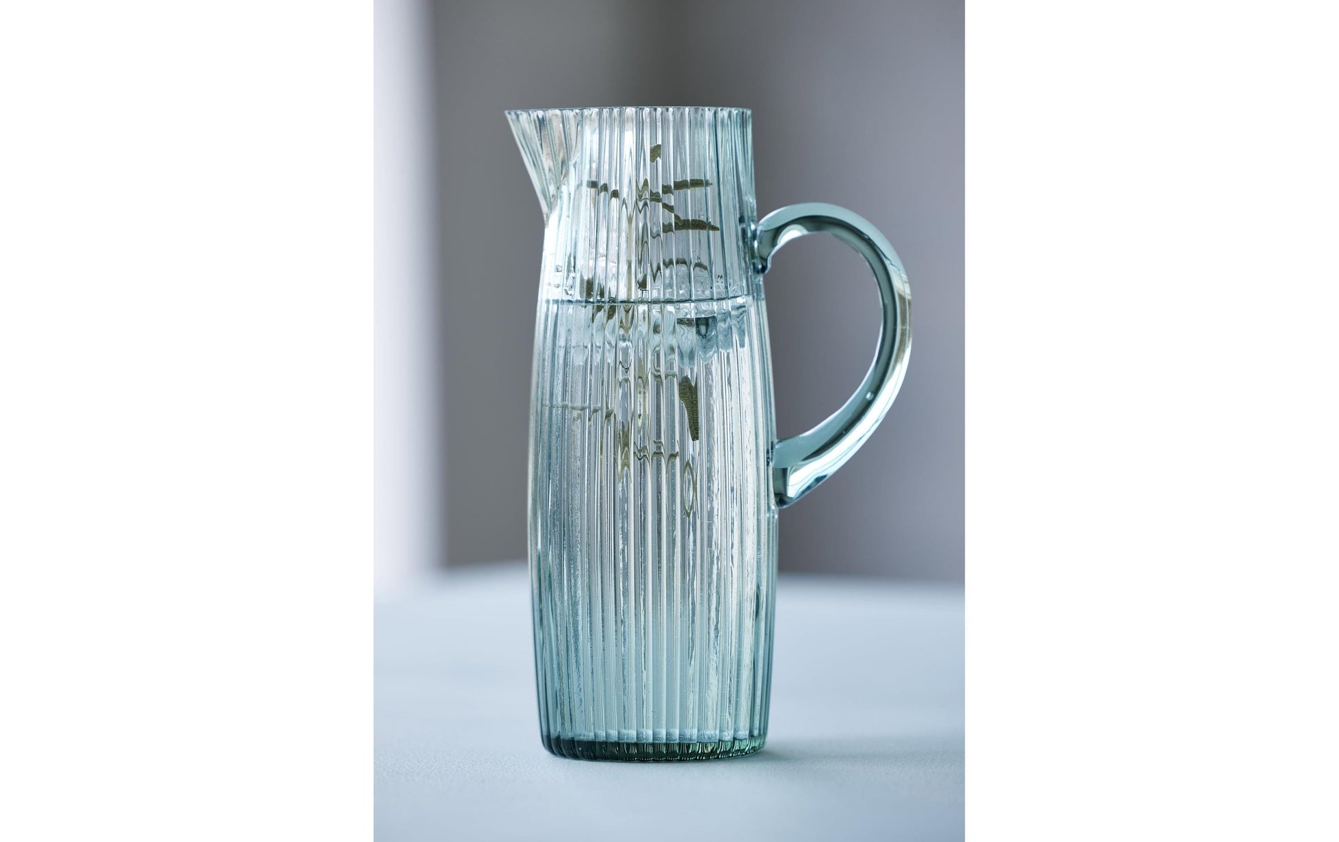 BITZ Krug Kusintha – 1,2 l, Ø 9,6 cm, Glas, Grün, spülmaschinenfest, mikrowellengeeignet