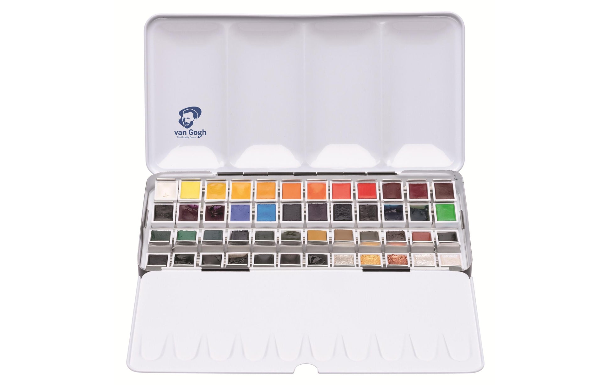 Van Gogh Aquarellfarben-Set – 48 Näpfchen