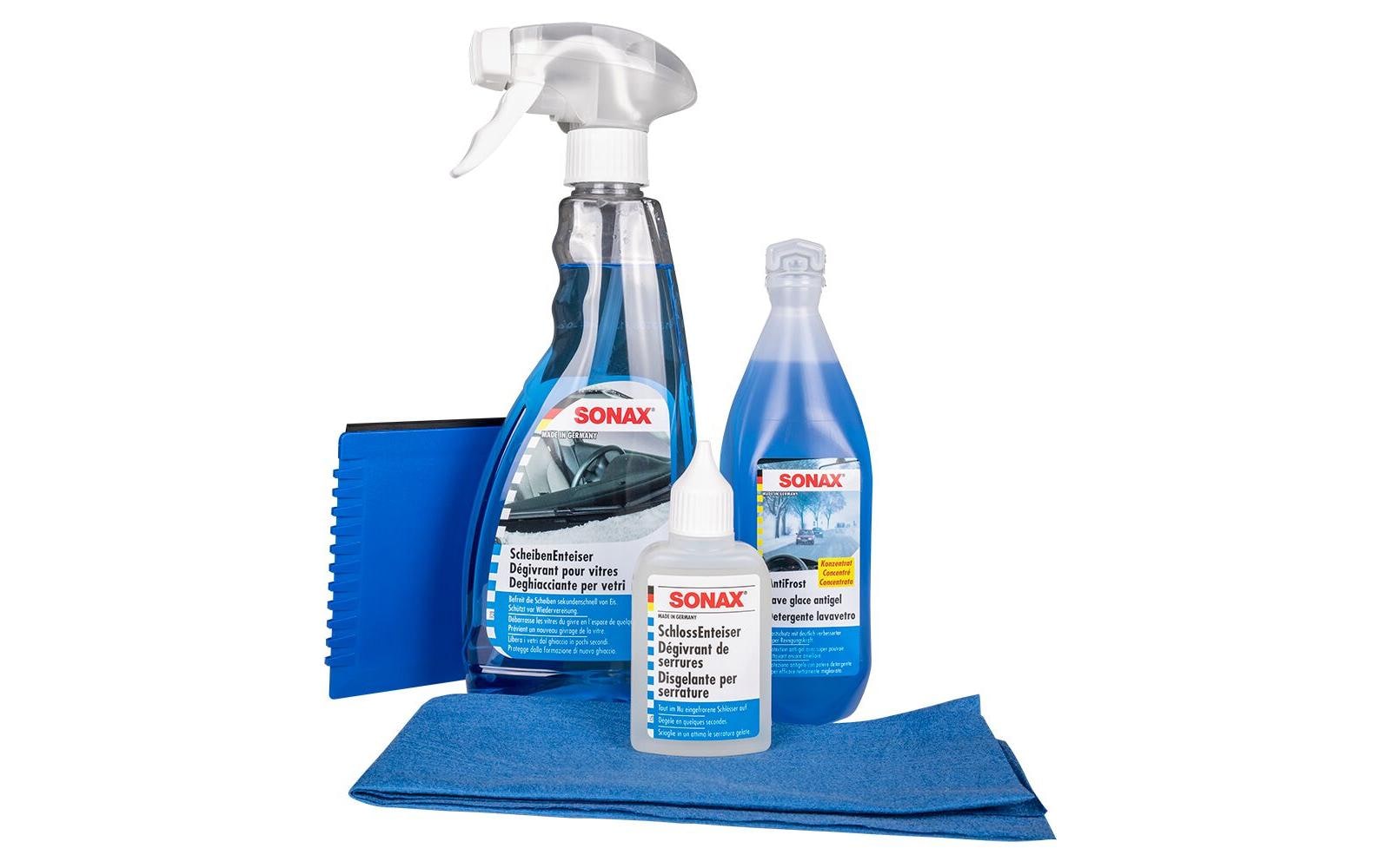 Sonax Winterset Winterfit – für Auto – 800 ml – 3-teilig