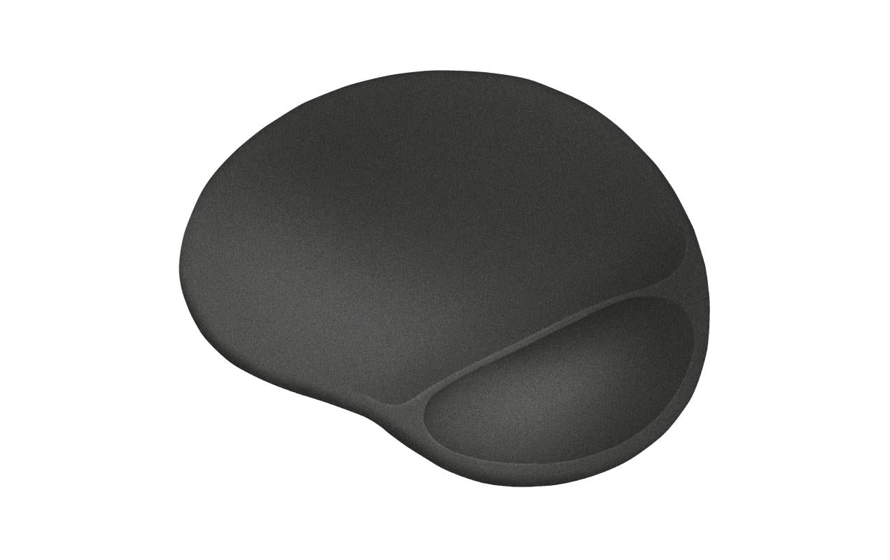 Trust Bigfoot XL – Mauspad mit Handgelenkauflage – XL – Gel – Schwarz – 292 × 322 mm