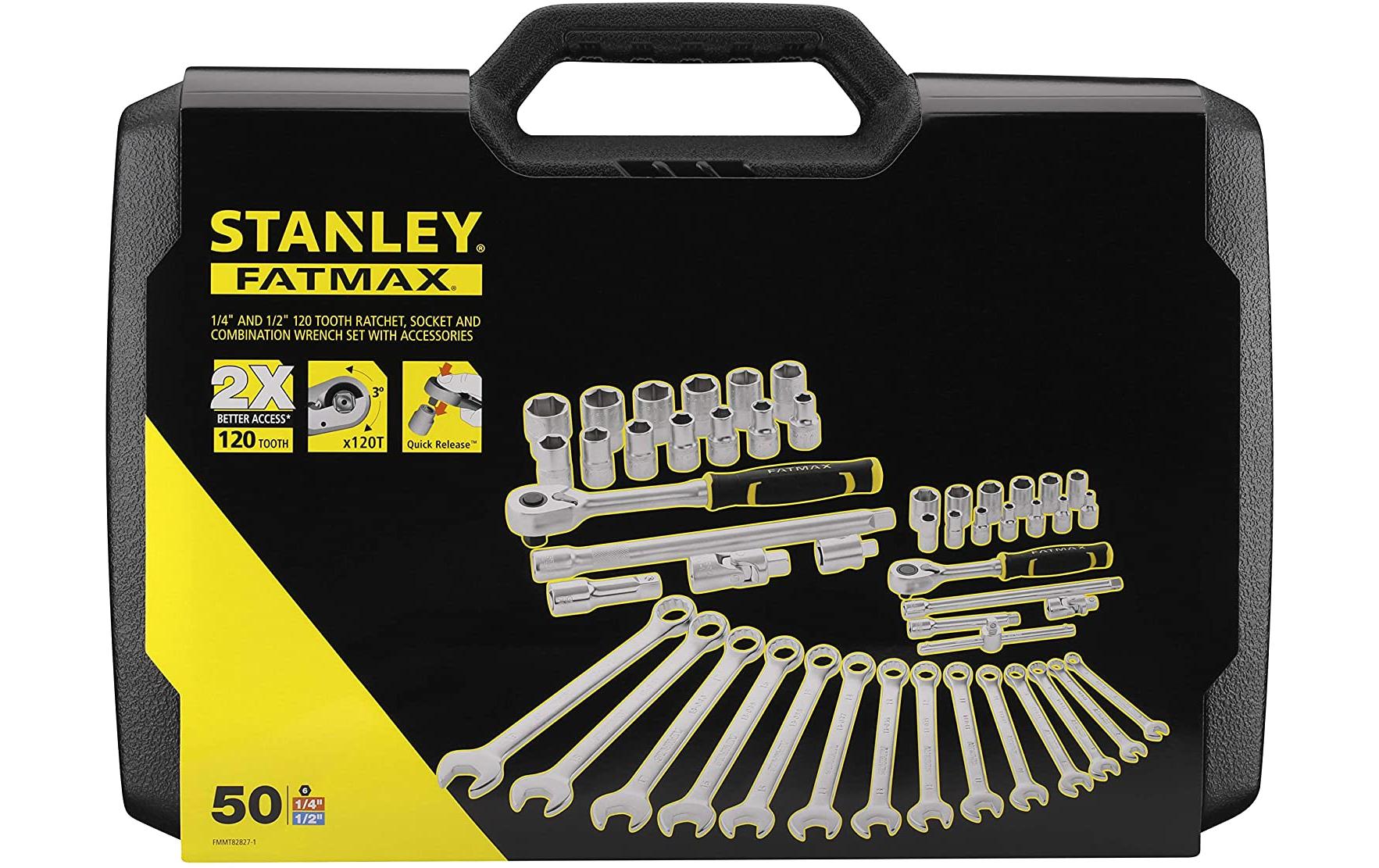 Stanley Fatmax Schraubendreher-Bit-Set – 49 Bits – Antrieb 1/2" – FMMT82827-1