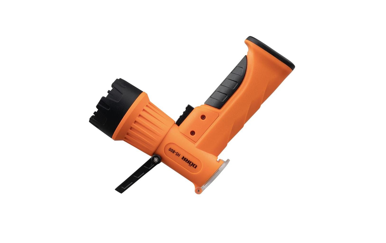 Dörr Taschenlampe HS-800 – 800 lm, 600 m, IP66, Akku 4400 mAh – Orange