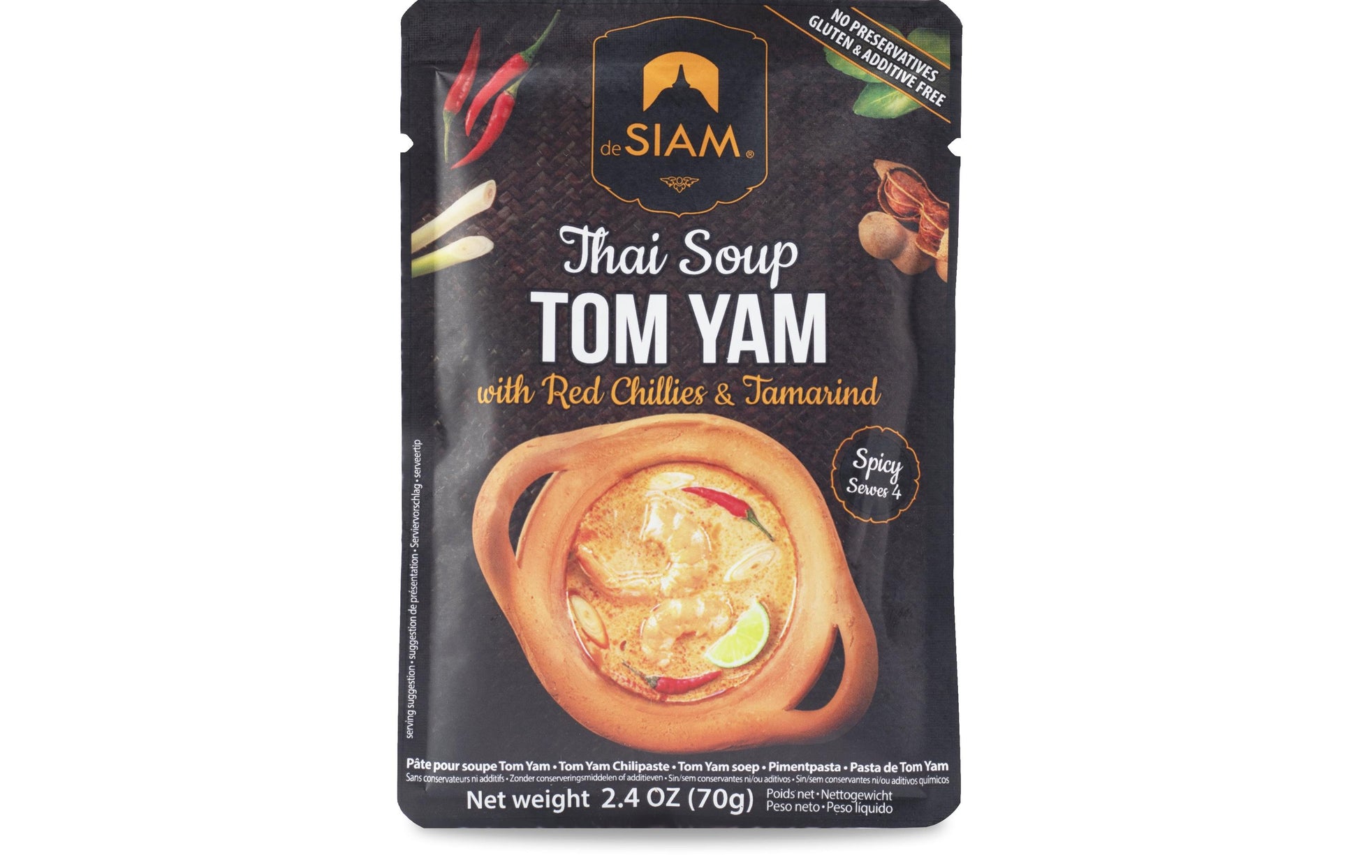 deSIAM Würzpaste Tomyam, glutenfrei – 70 g