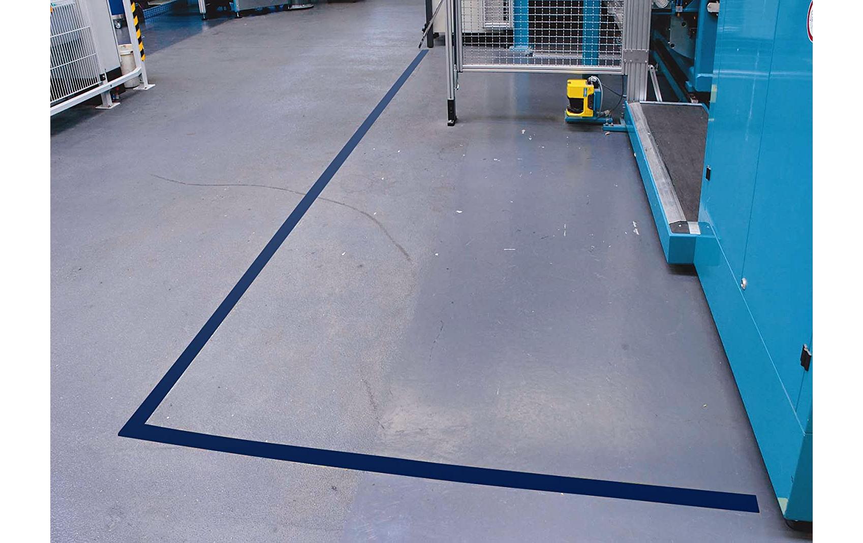 tesa Vinylband – 50 mm × 33 m, blau