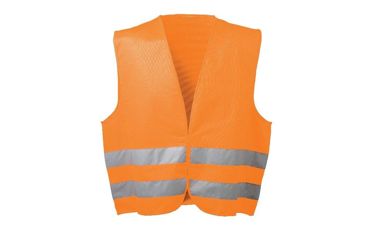 WicaTex – Warnweste, Klasse 2 – Orange, Einheitsgrösse, Polyester, EN ISO 20471