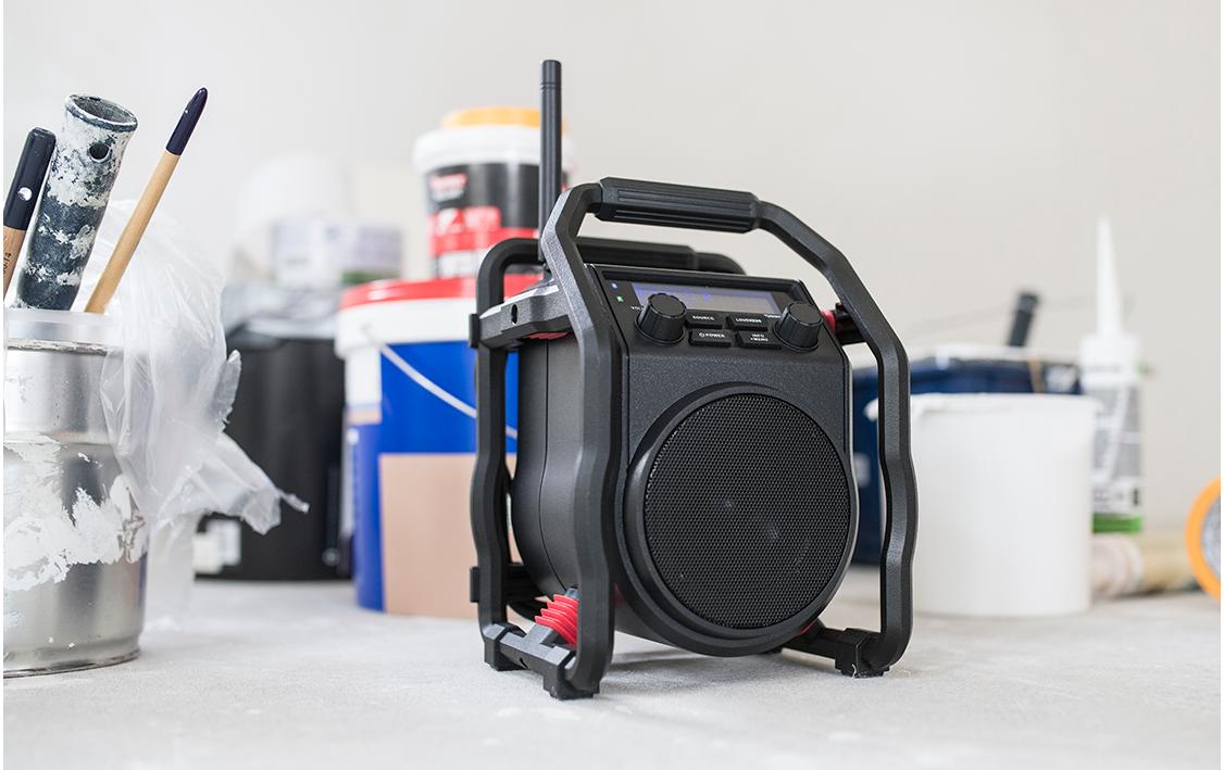 Perfectpro UBOX 400R – DAB-/Internetradio – Portabel – DAB+, Bluetooth, Akkubetrieb – Schwarz