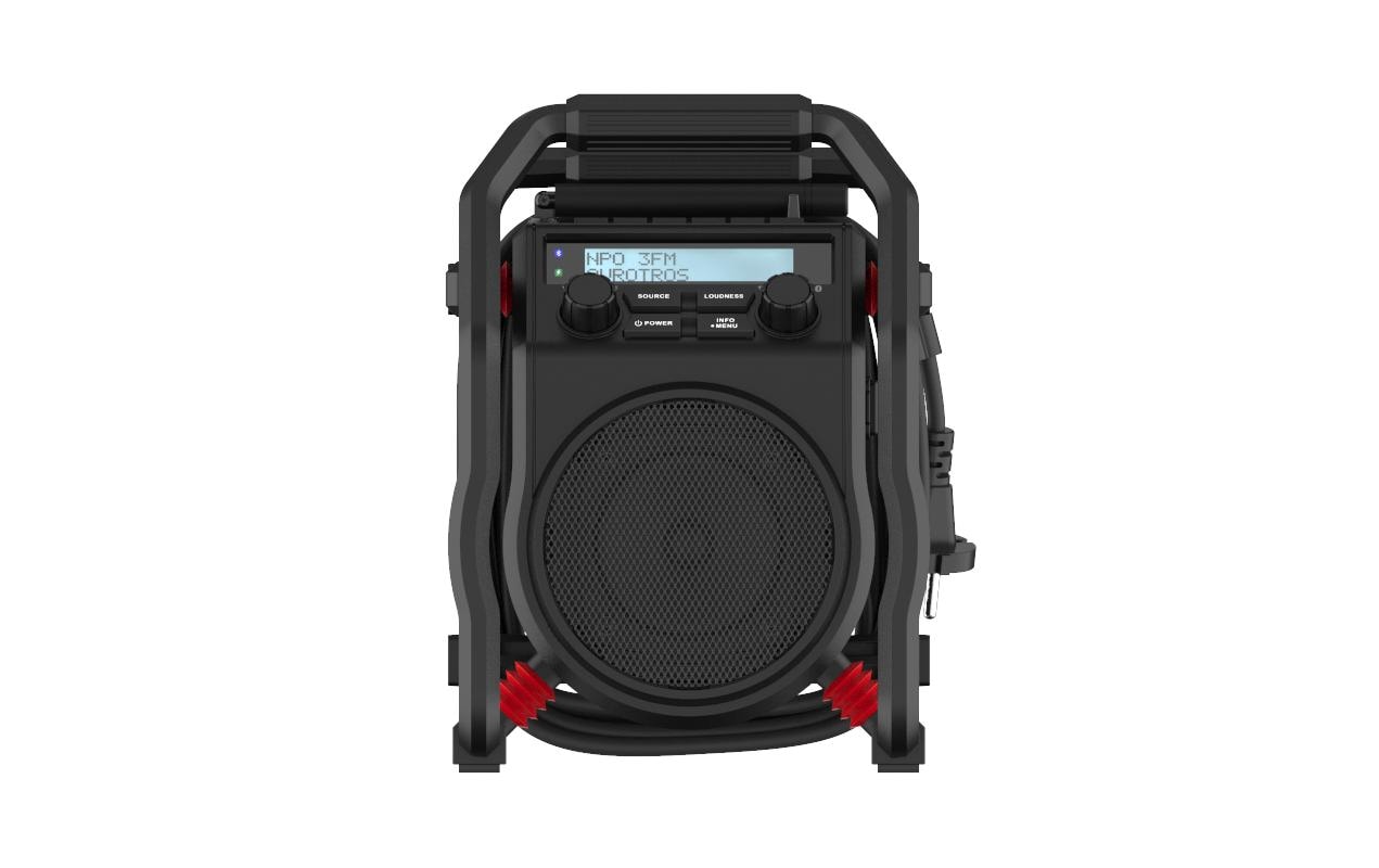 Perfectpro UBOX 400R – DAB-/Internetradio – Portabel – DAB+, Bluetooth, Akkubetrieb – Schwarz