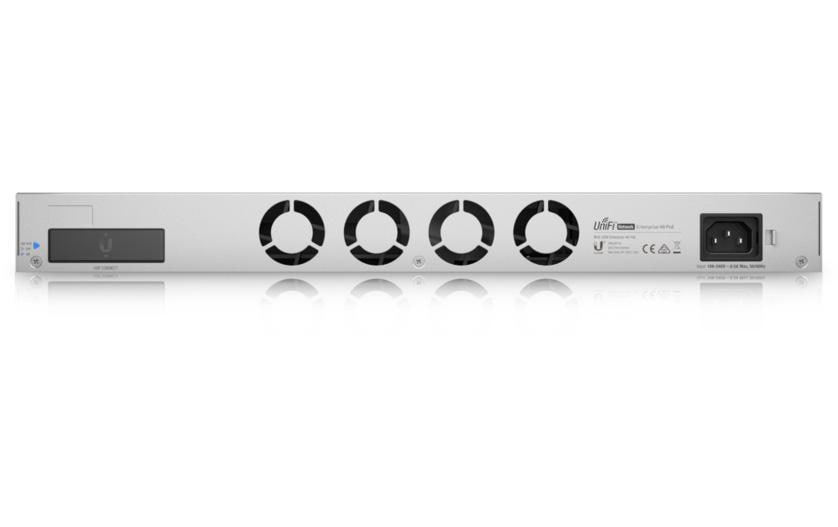 Ubiquiti UniFi USW-ENTERPRISE-48-POE – Managed Switch, 48× 2.5GbE, 4× 10GbE SFP+, L3, 1.3" Touchscreen, Weiss