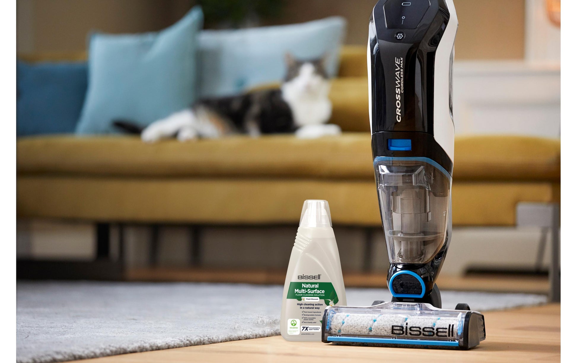 Bissell Multi SuFa Clean 30961 Bodenreiniger für CrossWave- und SpinWave-Geräte – Flüssig – 2 l