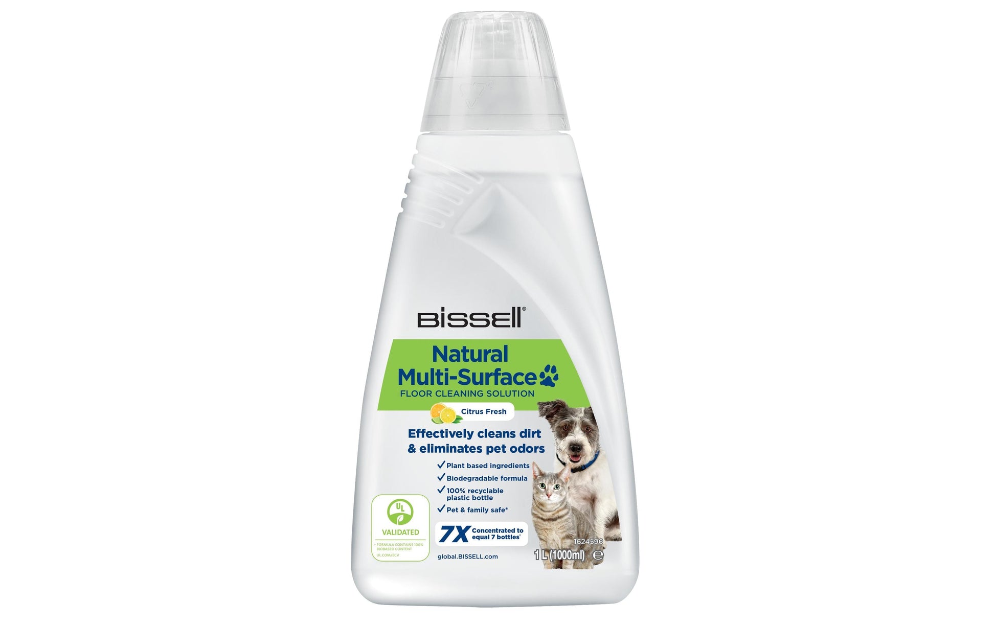 Bissell Multi SuFa Pet 3122 Bodenreiniger für Dampfreiniger für CrossWave/SpinWave – Flüssigkeit – 1 l