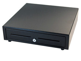 apg Solutions VB320-BL1616-B5 – Kassenladen-Einsatz, 4 Scheine/8 Münzen, 411,5 × 414 mm, Schwarz
