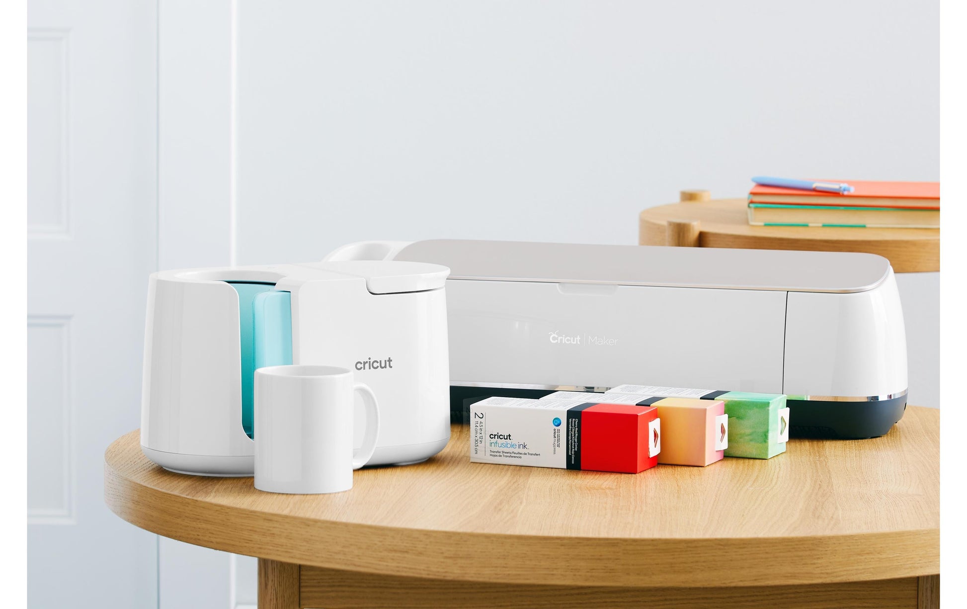 Cricut Tasse – 0,35 l, Keramik, weiss, sublimationsfähig, spülmaschinenfest, für Cricut Mug Press