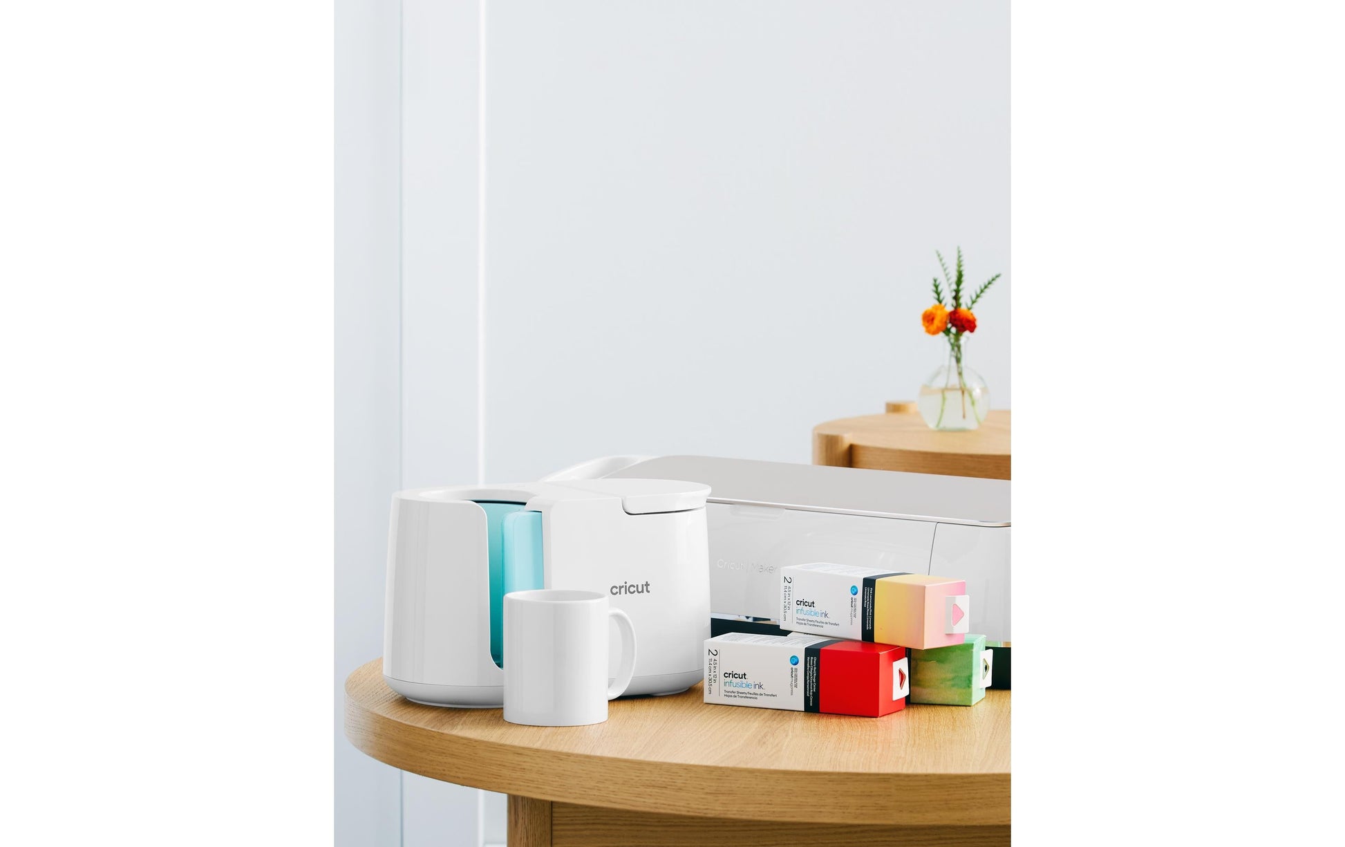Cricut Tasse – 0,35 l, Keramik, weiss, sublimationsfähig, spülmaschinenfest, für Cricut Mug Press