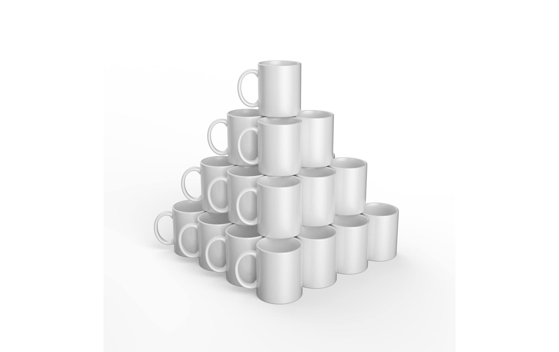 Cricut Tasse – 0,35 l, Keramik, weiss, sublimationsfähig, spülmaschinenfest, für Cricut Mug Press