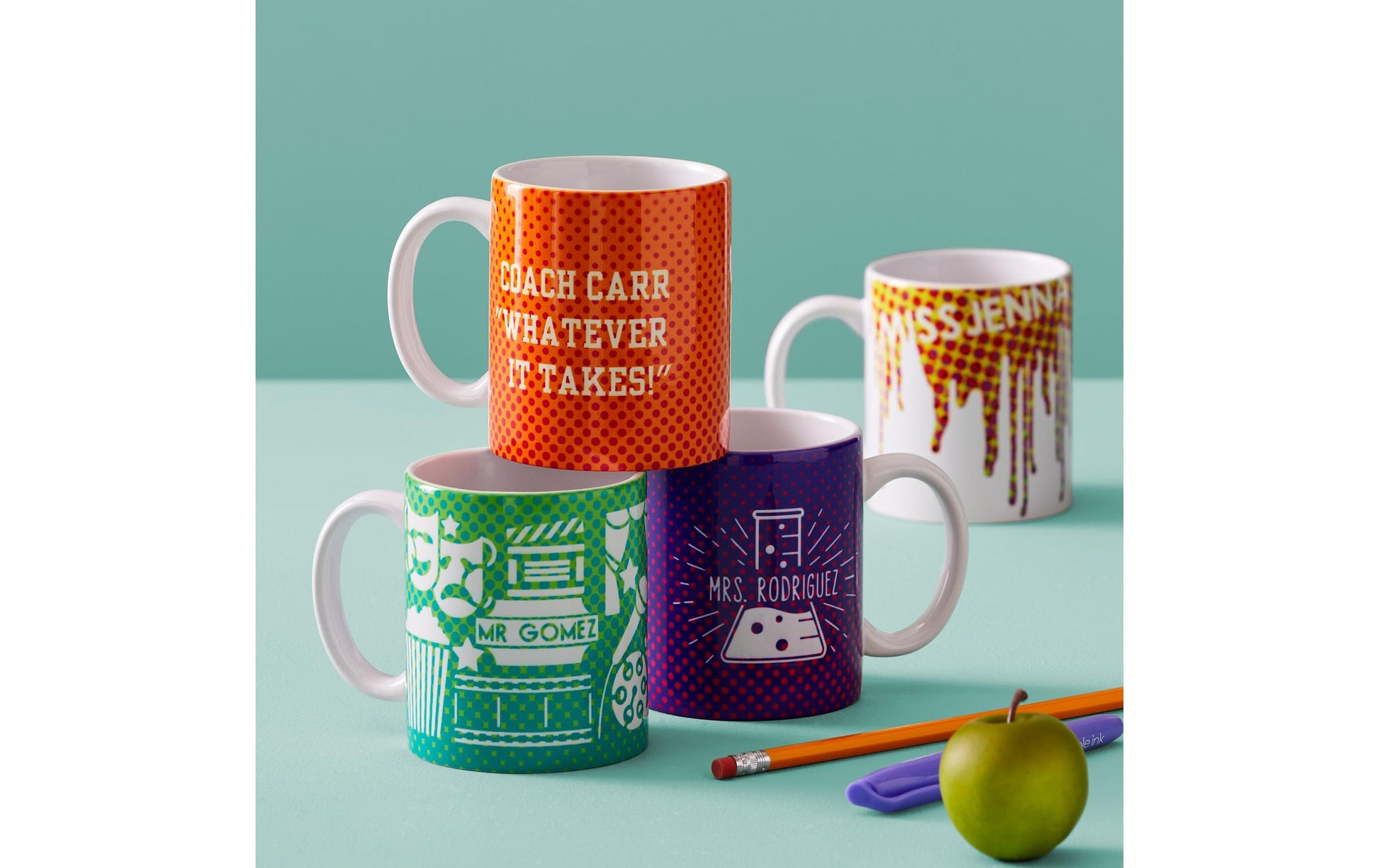 Cricut Tasse – 0,44 l, Keramik, weiss, für Cricut Tassenpresse Mug Press, 6 Stück