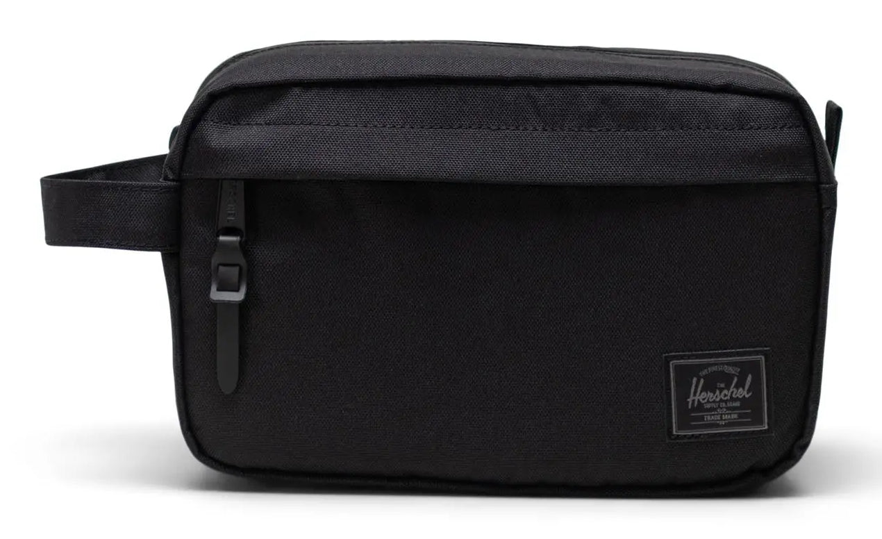 Herschel Kulturbeutel Chapter Travel Kit – wasserfest – 5 l – schwarz – Polyester