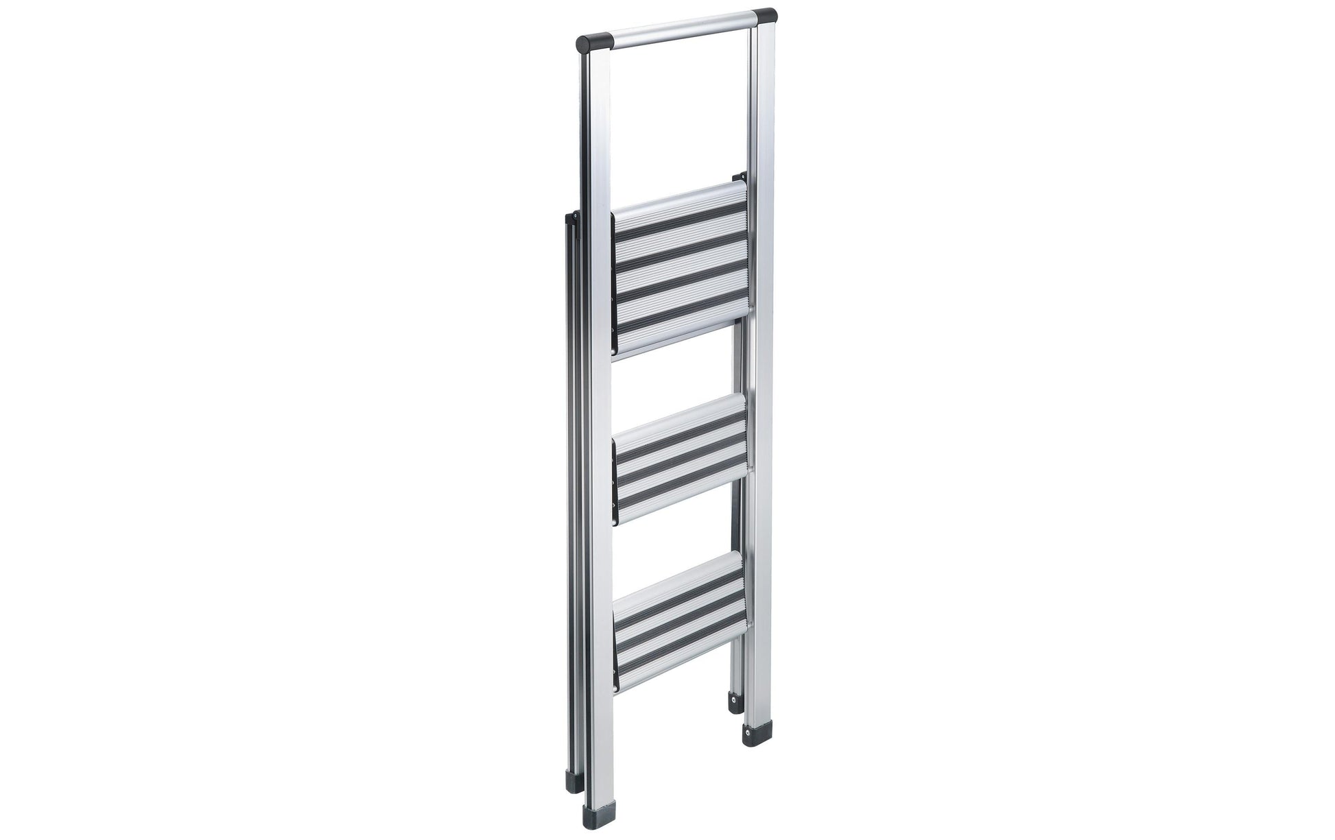 Technocraft Klappleiter – 3 Stufen, 150 kg, Höhe 126,5 cm