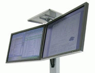 Ergotron WideView Kameraablage – max. Traglast 1,8 kg – Grau
