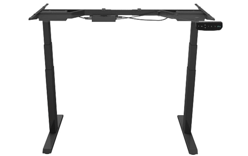Icy Box – Stehtisch – 170 × 62 × 128 cm – Schwarz – Höhenverstellbar