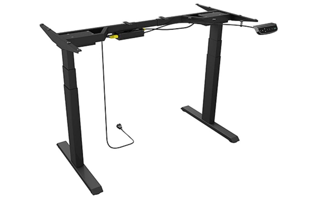 Icy Box – Stehtisch – 170 × 62 × 128 cm – Schwarz – Höhenverstellbar