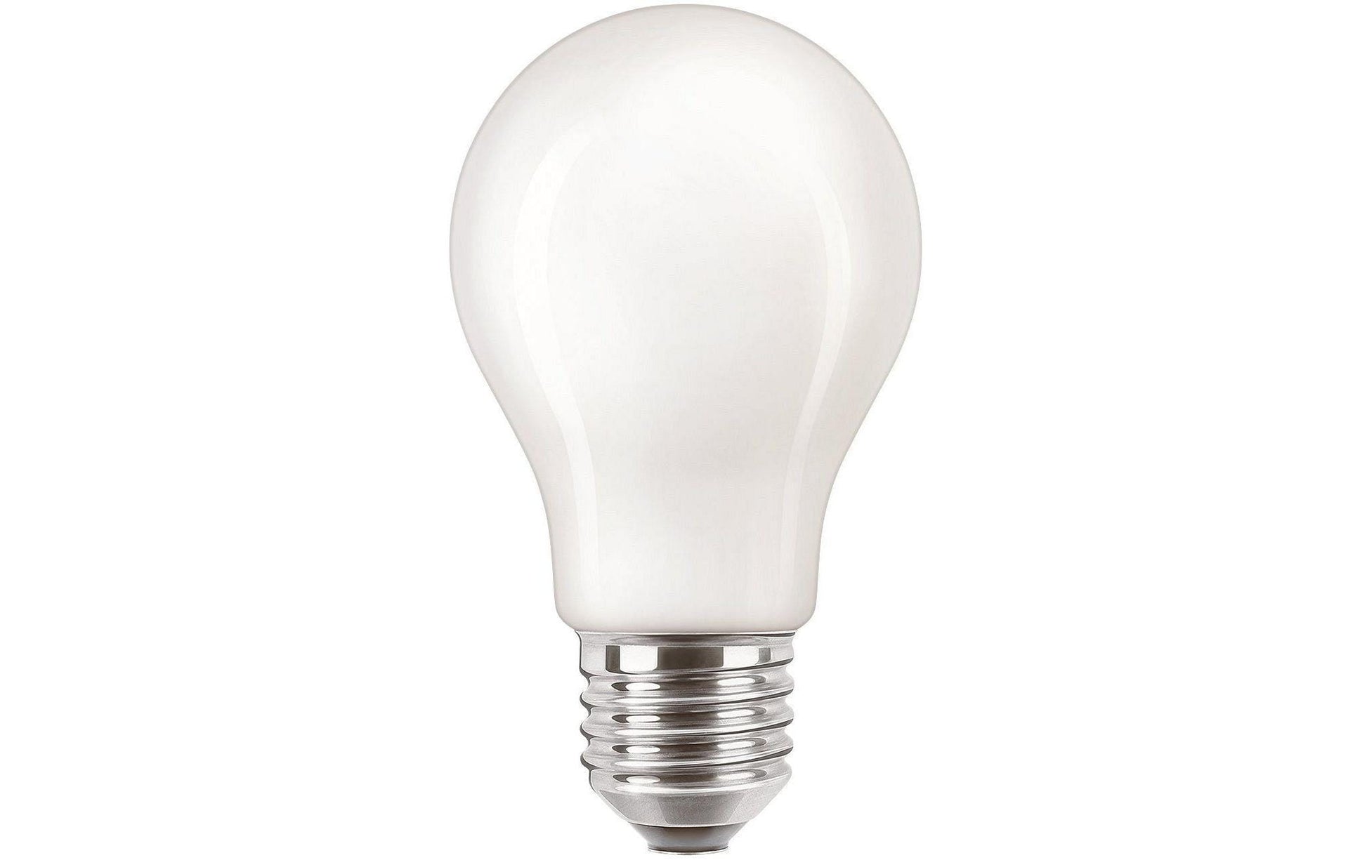 Philips LED-Leuchtmittel E27 A60 – Warmweiss 2700 K, 470 lm, 4,5 W – 1 Stk., Weiss, CorePro