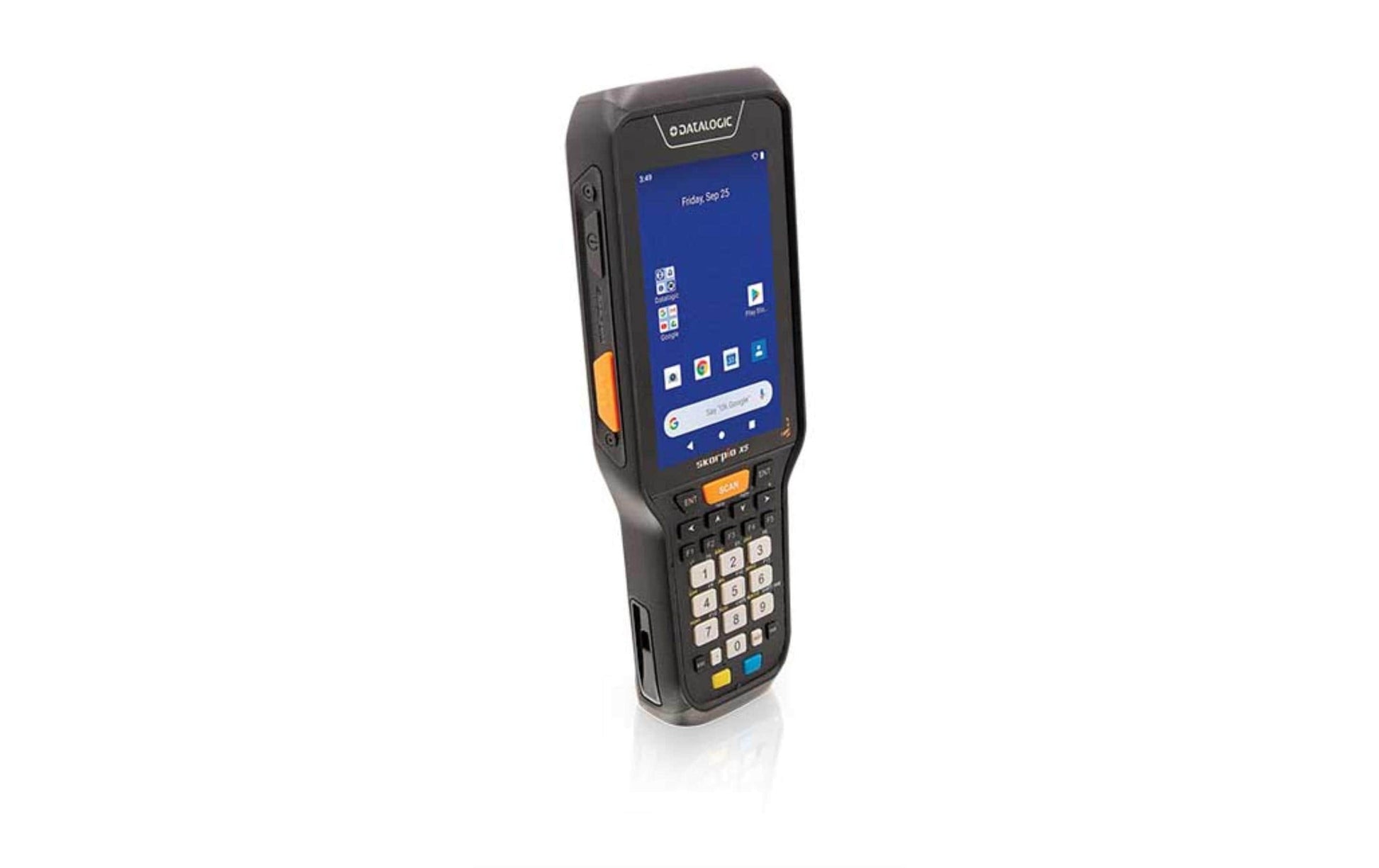 Datalogic Skorpio X5 PistolGrip – 4,3", 3/32 GB, WLAN 5, 1D/2D, IP65, Android 10