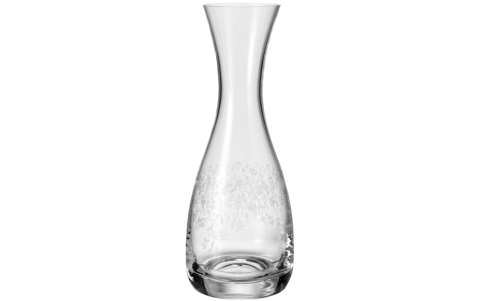 LEONARDO Karaffe – 0,75 l, Kristallglas, transparent, spülmaschinenfest, graviert, 1 Stück