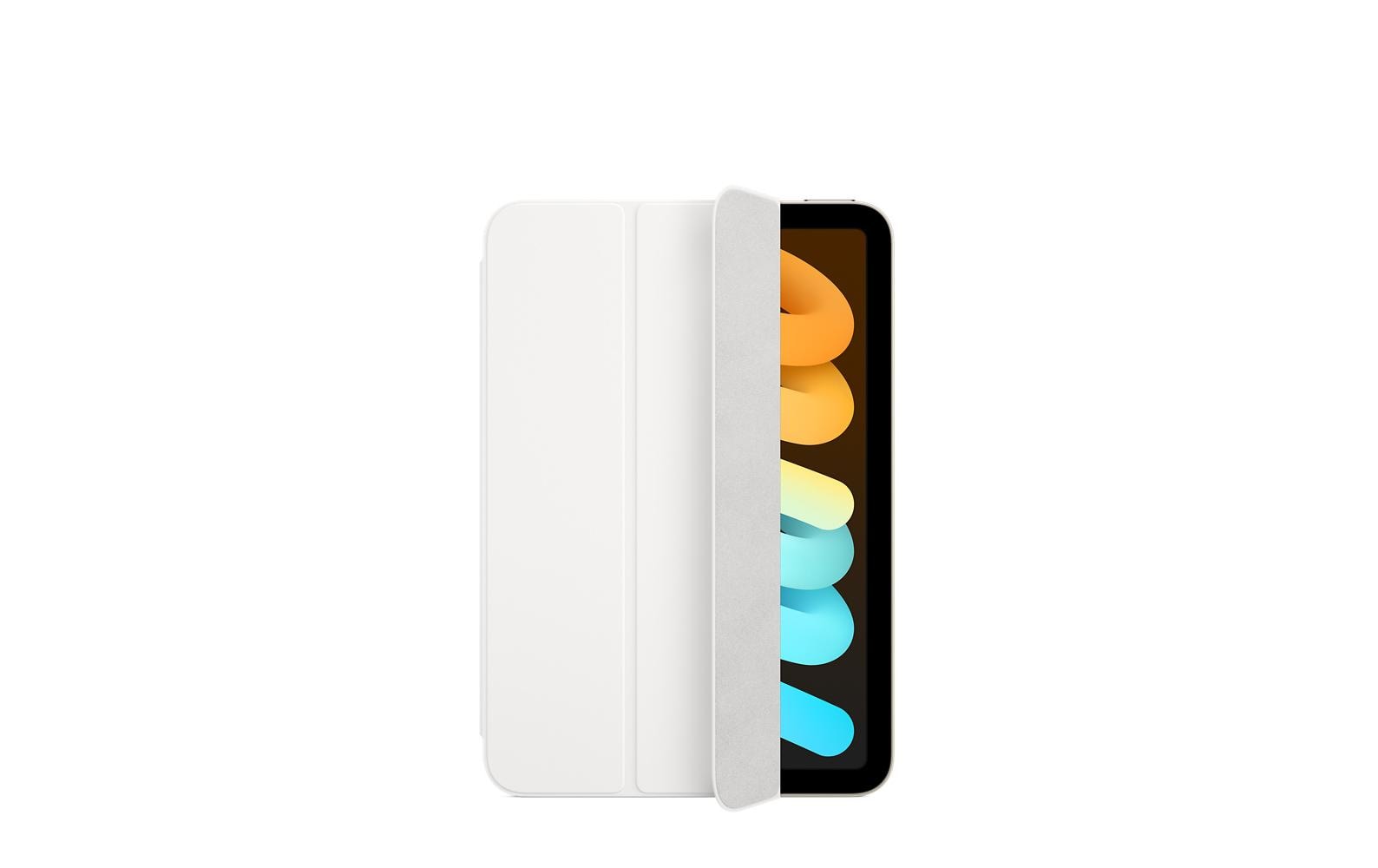 Apple Smart Folio Notebook-Schutzhülle – für iPad mini (6. Gen., 8,3"), PU, weiss