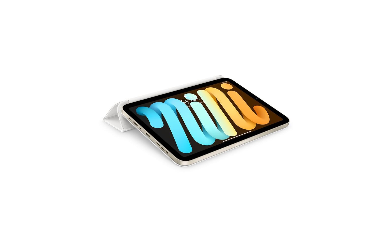 Apple Smart Folio Notebook-Schutzhülle – für iPad mini (6. Gen., 8,3"), PU, weiss