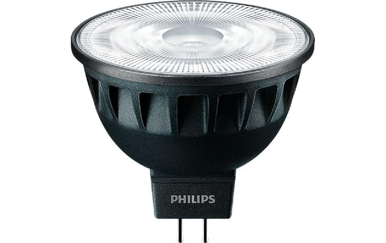 Philips LED-Leuchtmittel MR16 GU5.3 – Warmweiss 2700 K, 420 lm, 6,7 W, 24°, dimmbar – 1 Stk.