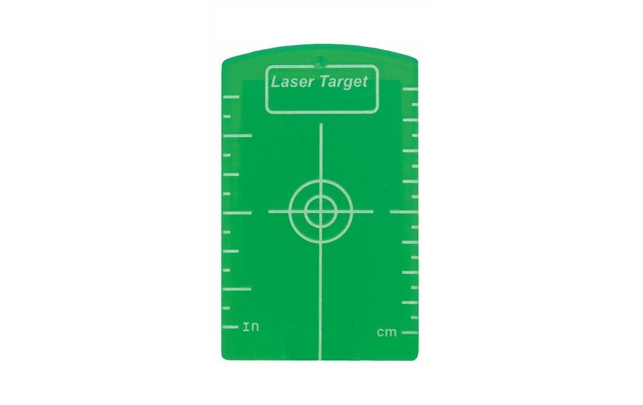 Laserliner Laserzielplatte, grün, magnetisch, Polymer – für Laserliner