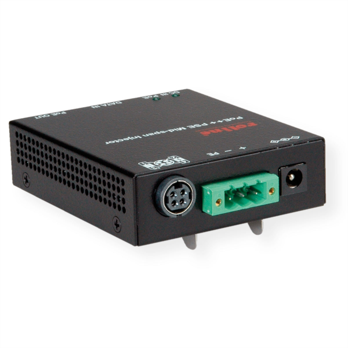 ROLINE Industrie PoE-Midspan – 90 W PoE++ (IEEE 802.3bt), 1× RJ-45, Gigabit