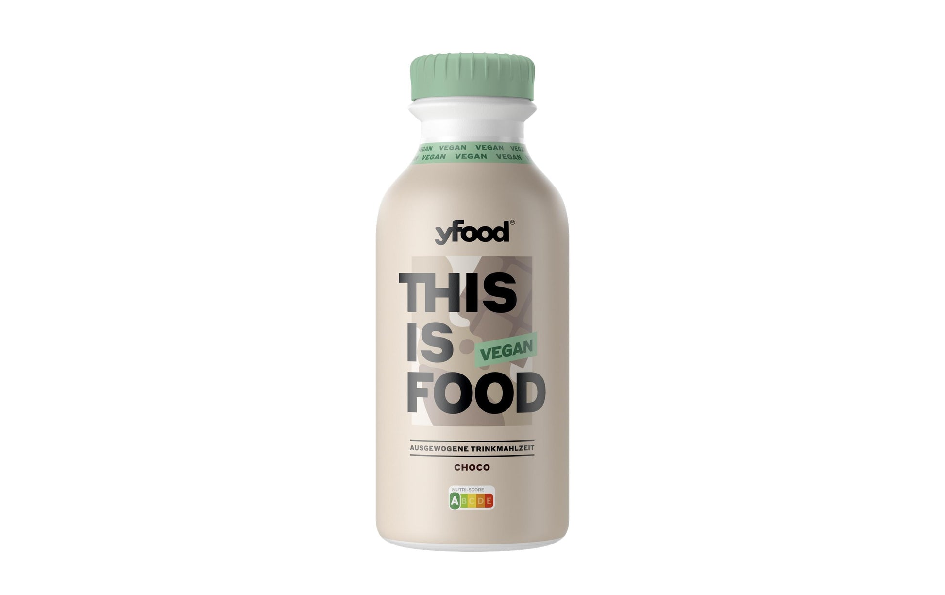 YFood Trinkmahlzeit Schokolade vegan Flasche – 6×500 ml